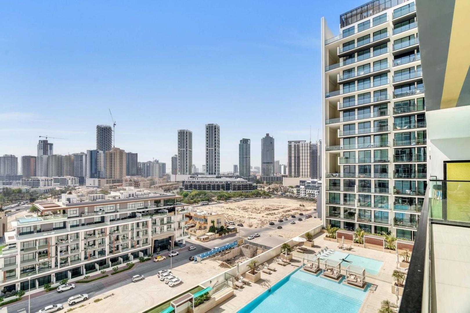 Guestready - Jumeirah Village Haven With Pool View Apartment *